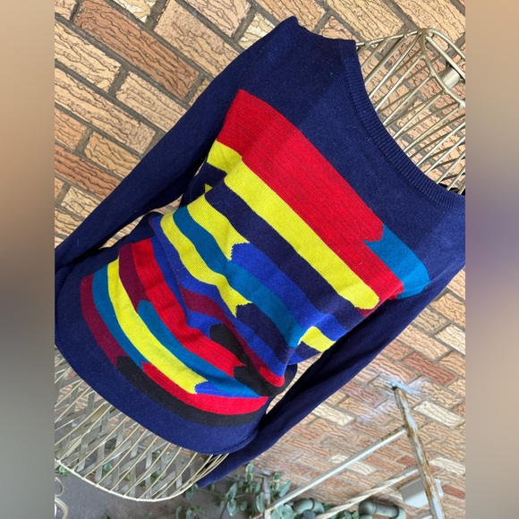 Retro multicolor sweater - Picture 2 of 5